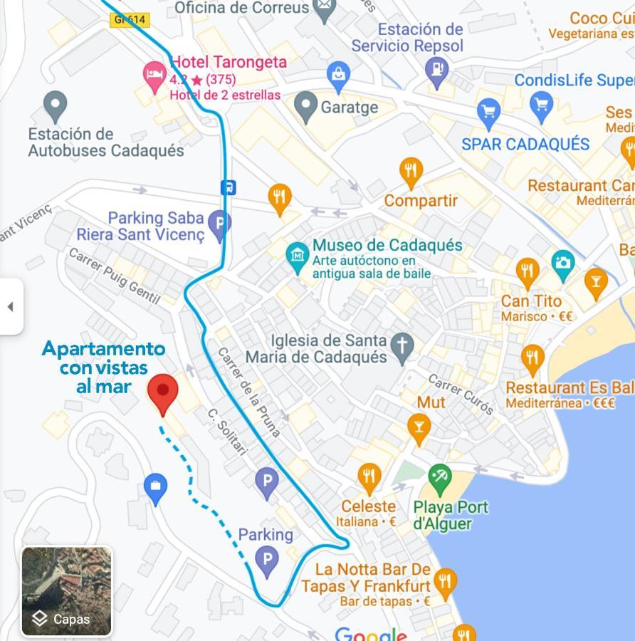 Apartamento Con Vistas Al Mar Cadaqués Kültér fotó